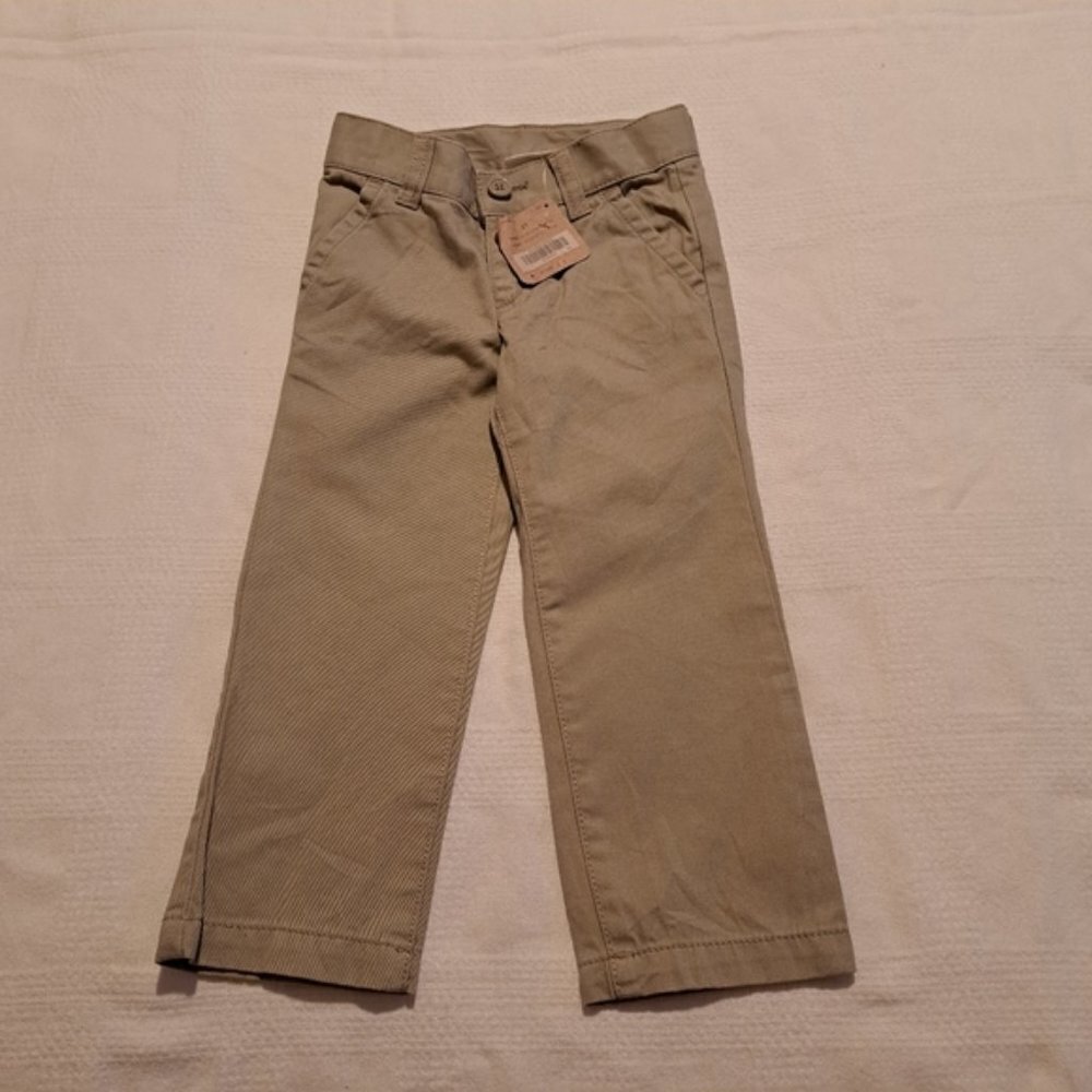 Crazy 8 boys size 2T light olive pants. New
